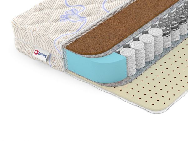 Детский матрас DENWIR BABY SPRING HARD SOFT 12 (БЭЙБИ&nbsp;СПРИНГ&nbsp;ХАРД&nbsp;СОФТ&nbsp;12)